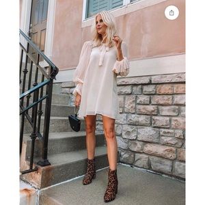 Elle Tied Shift Dress